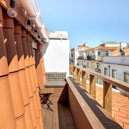 Bairro Alto Rooftop With Balcony And View By Homing Apartment Lisbon